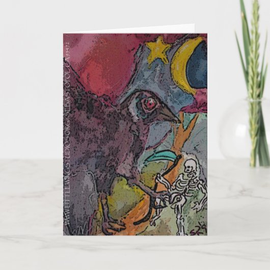 ～CROSSROADS RAVEN～CROW～グリーティングカード カード (正面)