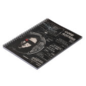 Crosswired - Brutalistストリートウェアデザイン ノートブック (左側)