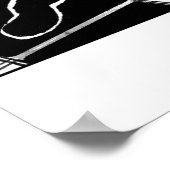 Crosswordエディタのバスルームのタイル ポスター (角)