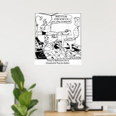 Crosswordエディタのバスルームのタイル ポスター (ホームオフィス)