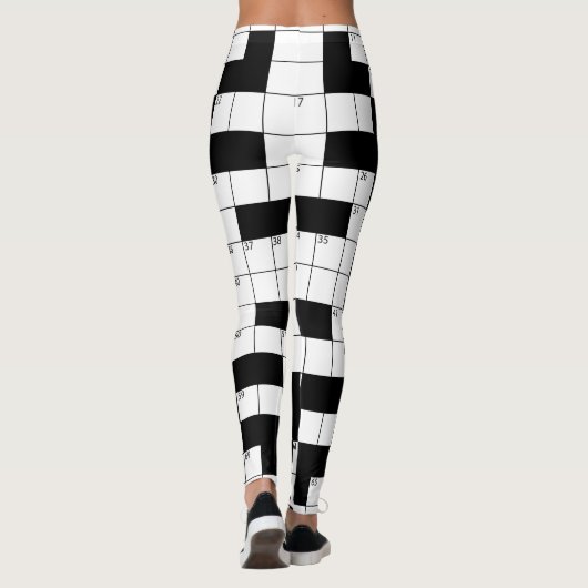 Crossword Puzzle Leggings レギンス (裏面)