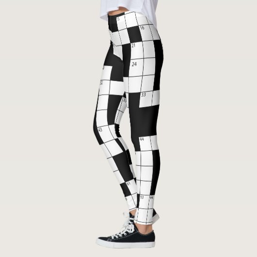 Crossword Puzzle Leggings レギンス (左)