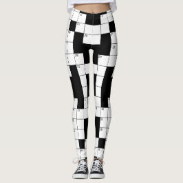 Crossword Puzzle Leggings レギンス