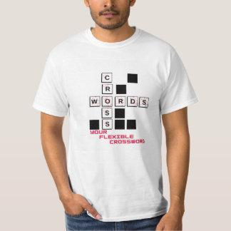 crossword puzzles tシャツ