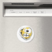 Crossy 3D Emoji Round Magnet マグネット (インサイチュ (食洗機))