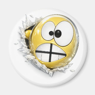 Crossy 3D Emoji Round Magnet マグネット