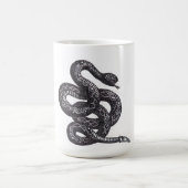 Crotalus Cascavella Snake (Venemous Pit Viper) コーヒーマグカップ (中央)