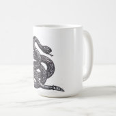 Crotalus Cascavella Snake (Venemous Pit Viper) コーヒーマグカップ (正面右)
