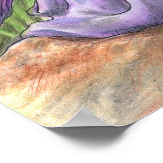 Crouching Fairy Poster ポスター (角)