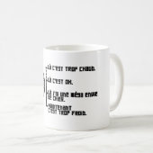 Croustimug Chronologique Basique コーヒーマグカップ (正面右)