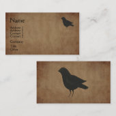Crow初期の名刺 名刺 (正面/裏面)