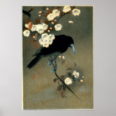 Crow & Blossom by Ohara Koson (1910) ポスター (正面)