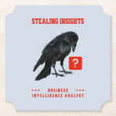 Crow Business Intelligence Analyst ペーパーコースター (正面)