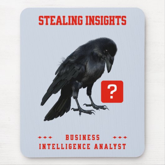 Crow Business Intelligence Analyst マウスパッド (正面)