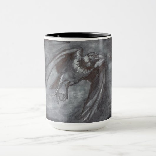 Crow by Moonlight Mug マグカップ (中央)