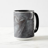 Crow by Moonlight Mug マグカップ (正面右)