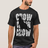 Crow Clever Raven Crow Blackbird Tシャツ (正面)