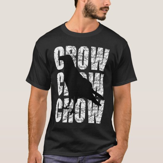 Crow Clever Raven Crow Blackbird Tシャツ (正面)