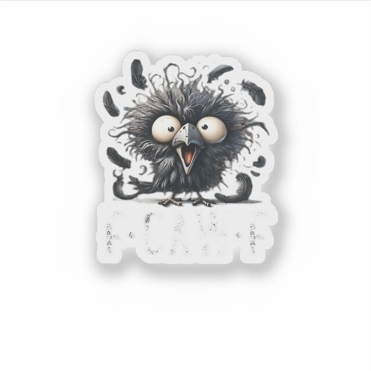 Crow F-Caw-F シール (正面)