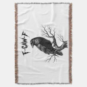Crow - F-Caw-F スローブランケット (正面縦)
