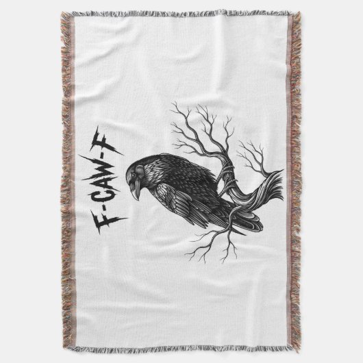 Crow - F-Caw-F スローブランケット (正面縦)