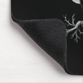 Crow F-Caw-F Funny Bird Crow Humor Creative Casual マウスパッド (コーナー)