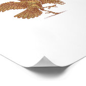 Crow F-Caw-F Funny Bird Raven Meme ポスター (角)