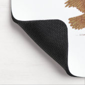 Crow F-Caw-F Funny Bird Raven Meme マウスパッド (コーナー)