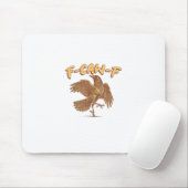 Crow F-Caw-F Funny Bird Raven Meme マウスパッド (マウス)