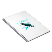 Crow F-Caw-F Funny Bird Retro ノートブック (右側)