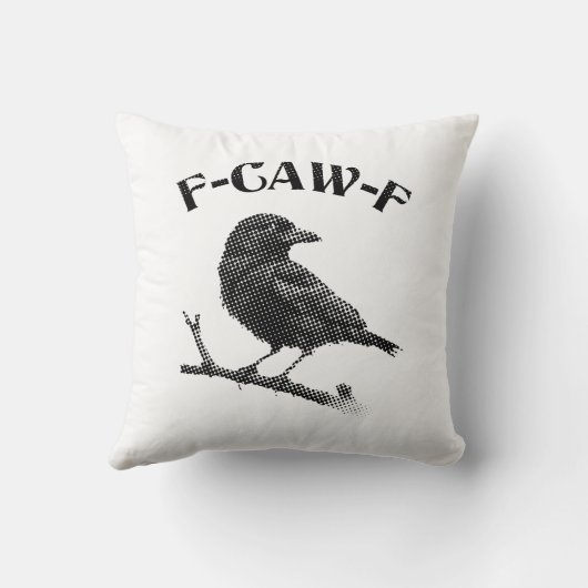 Crow F-CAW-F Halloween クッション (裏面)