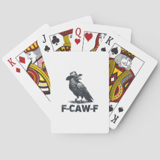 Crow F-Caw-F Retro Crow Lover トランプ
