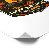 Crow Humor Funny Gothic F-Caw-F ポスター (角)