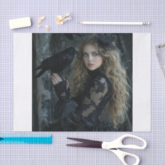 Crow Lyfe1 薄葉紙 (クラフト)