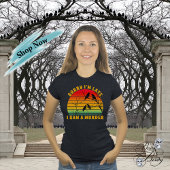 Crow Murder Silhouette Retro Sunset Sorry I'm Late Tシャツ