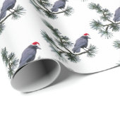 Crow Pine Holiday Wrapping Paper ラッピングペーパー (ロールコーナー)