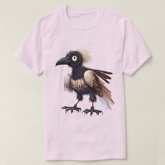 Crow Punk 02 T-Shirt Tシャツ (デザイン正面)