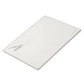 Crow-quilled page- Regency Correspondence ノートパッド (アングル)