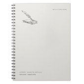 Crow-quilled page- Regency Correspondence ノートブック (正面)