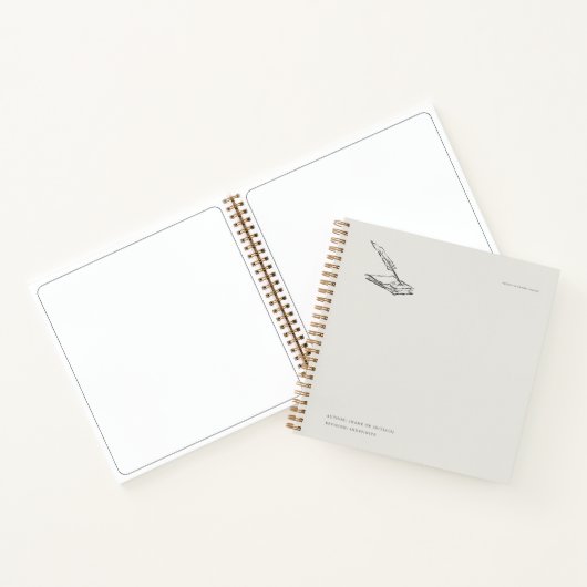 Crow-quilled page- Regency Correspondence ノートブック (内部)