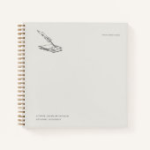 Crow-quilled page- Regency Correspondence ノートブック (正面)