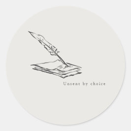 Crow-quilled page- Regency Correspondence ラウンドシール