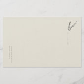 Crow-quilled page- Regency Correspondence 便箋 (正面)