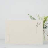 Crow-quilled page- Regency Correspondence 便箋 (スタンド正面)