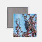Crow Says Hello  マグネット (正面/裏面)