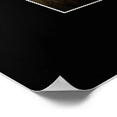 CROW SPIRIT & Totem Pole Artポスター（小型） ポスター (角)