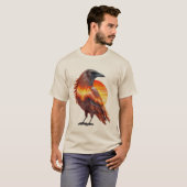 Crow Sun 01 T-Shirt Tシャツ (正面フル)