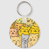 Crowd cat キーホルダー (正面)