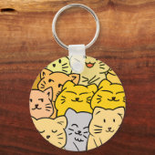 Crowd cat キーホルダー (裏面)