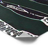 Crowd Glasgow Scotlandの顔 ポスター (角)